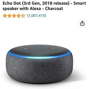 Echo Dot, 3rd Gen 2018 release